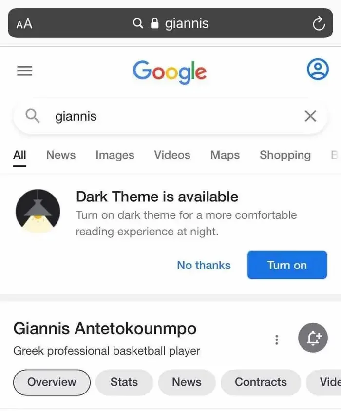 Google Aramada Koyu Mod Dark Mode Ozelligi Nasil Etkinlestirilir 1 - Google Aramada Koyu Mod Özelliği Nasıl Etkinleştirilir?