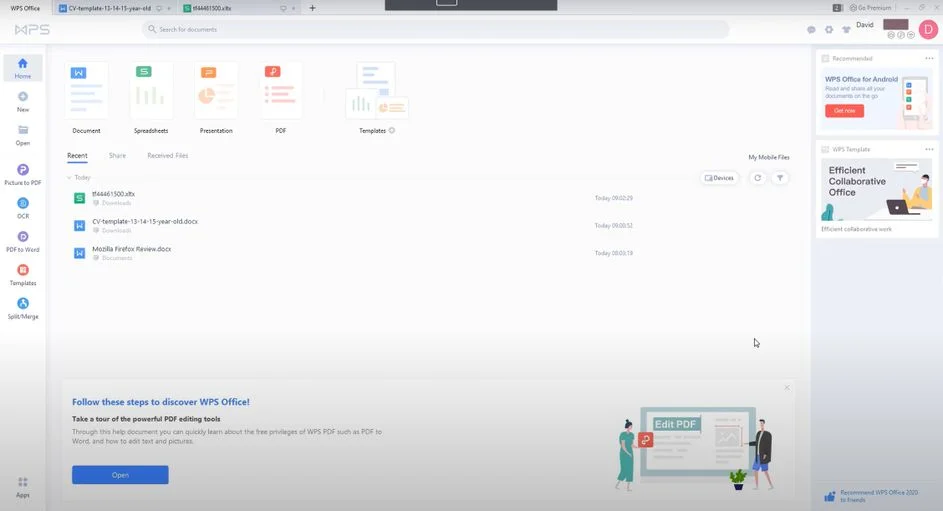 Microsoft Office 365e En İyi 6 Ücretsiz Alternatif 1 - Office 365 Alternatifi