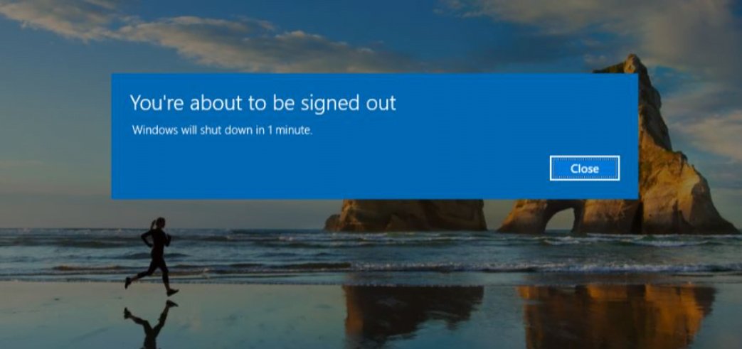 Windows İşletim Sisteminde Kapatma