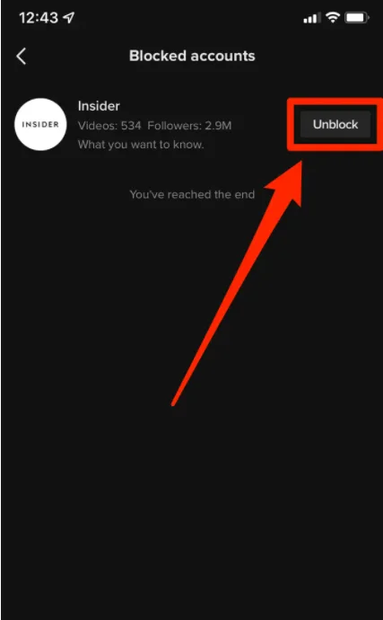 TikTok Biri Nasıl Engellenir Veya Engeli Kaldırılır