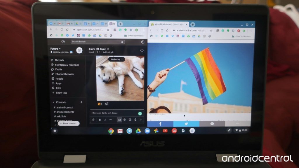 chrokapak - Chromebook Ekran Nasıl Bölünür