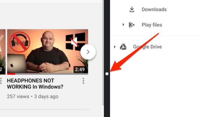 chrores5 - Chromebook Ekran Nasıl Bölünür