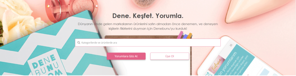 denebunu 1 - Dene Bunu Adresine Nasıl Üye Olunur?