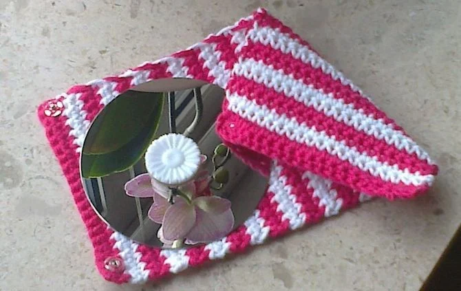 hard drives diy platter pocket mirror - Eski Sabit Disk İçin Kendin Yap Projesi