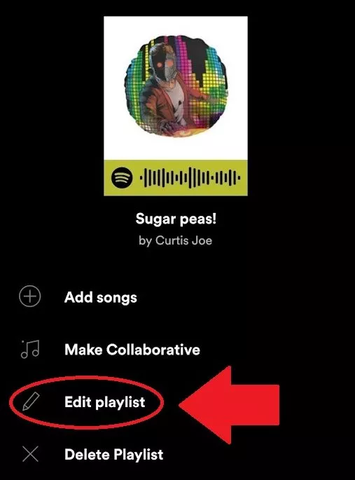 spotify calma listesi 1 - Spotify çalma listesi resmi değiştirme