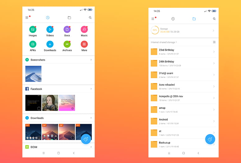 - Xiaomi Cihazlarda Dosya Yöneticisi Uygulamalar