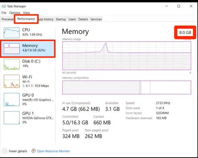 Mac PC'de RAM Kontrolü Mac veya PC'de RAM Kontrolü