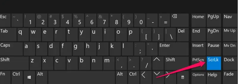 Ok tuşları Excel'de çalışmıyor Ok tuşları Excel'de çalışmıyor