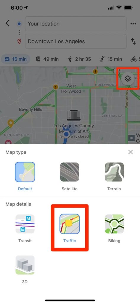 Google Haritalar ile Trafik Durumu Nasil Kontrol Edilir 1