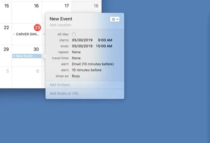 Mac'te, Takvim Uygulaması ile Alarm veya Etkinlik Oluşturma Macte Takvim Uygulamasi ile Alarm veya Etkinlik Olusturma 1 - Mac'te, Takvim Uygulaması ile Alarm veya Etkinlik Oluşturma