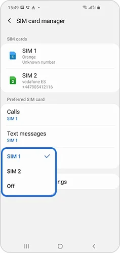 Samsung Telefonlarda Çift SIM Kart Ayarları Samsung Telefonlarda Cift SIM Kart Ayarlari 11 - Samsung Telefonlarda Çift SIM Kart Ayarları