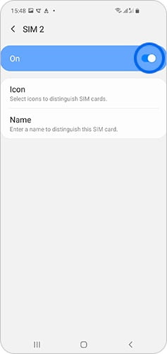 Samsung Telefonlarda Cift SIM Kart Ayarlari 6