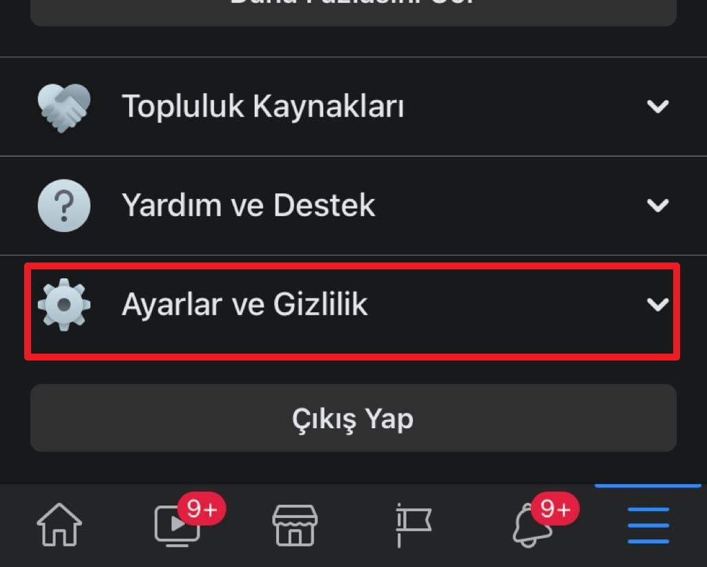 facebook dil ayarlarinizi nasil degistirirsiniz 11 1