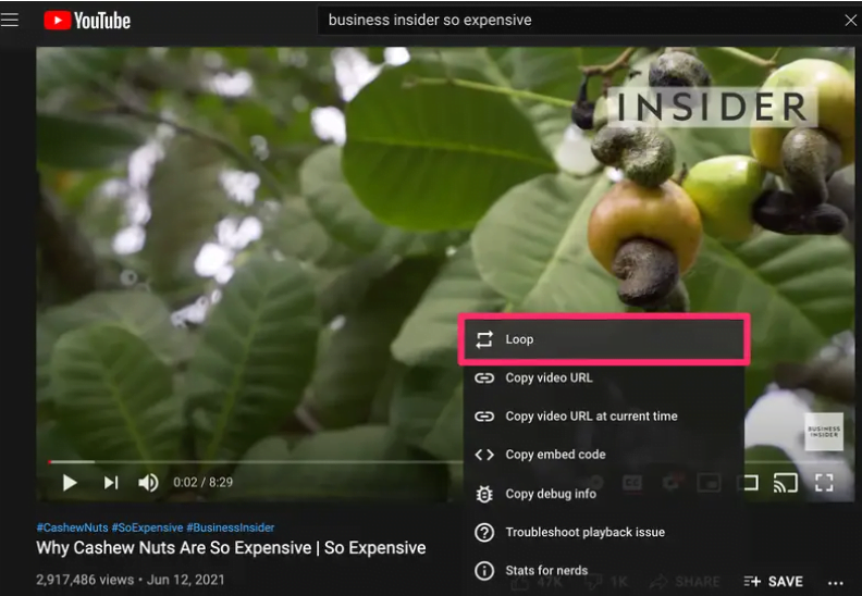YouTube videosu döngüye nasıl alınır YouTube Videosu Döngüye Nasıl Alınır