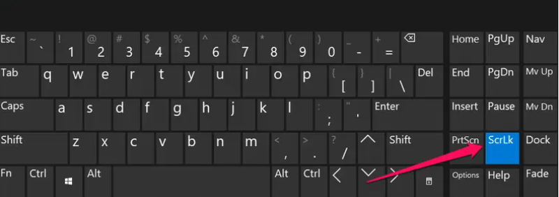 Ok tuşları Excel'de çalışmıyor