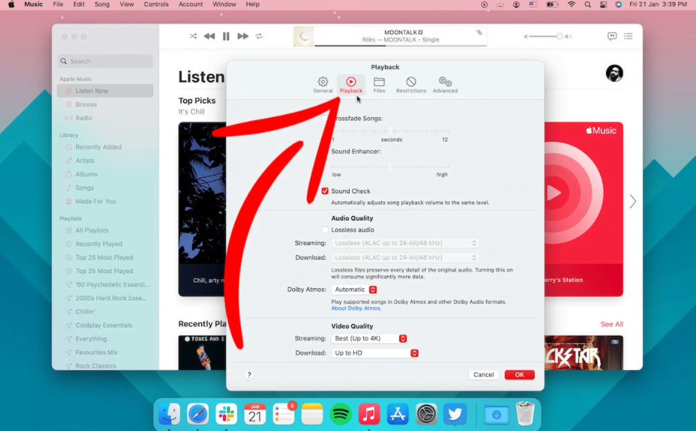 Ekran goruntusu 2022 01 28 203547 - Apple Kayıpsız Ses veya ALAC Nedir?