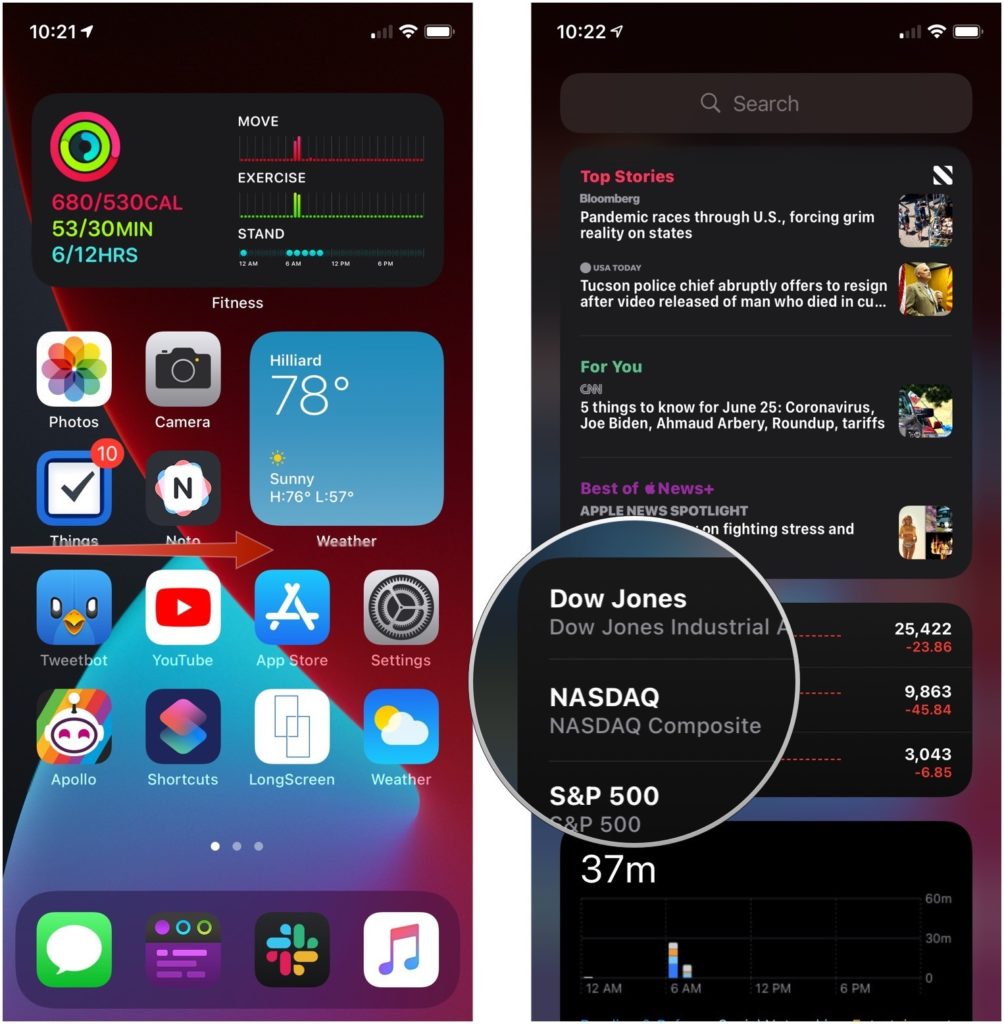 iPhoneda Widgetlar Nasil Kullanilir 2 - iPhone'da Widget'lar Nasıl Kullanılır?