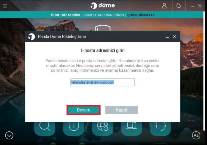 image 5 - Panda Dome Antivirüs Kurulumu
