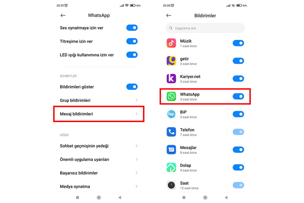xiaomi,bildirim içeriği gizleme,kilit ekranı