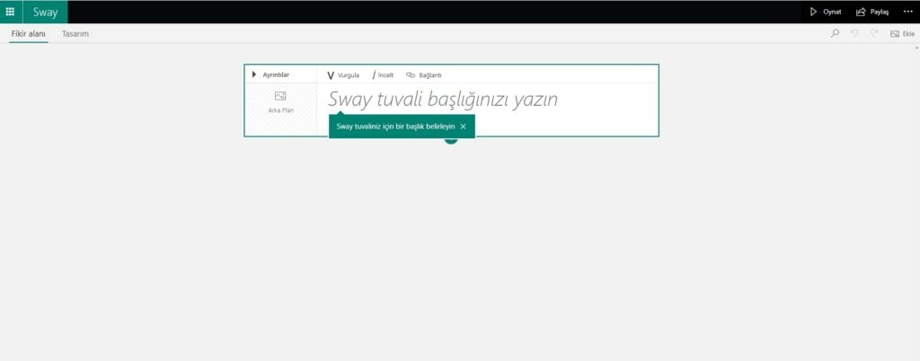 Microsoft Sway calismiyor kapak