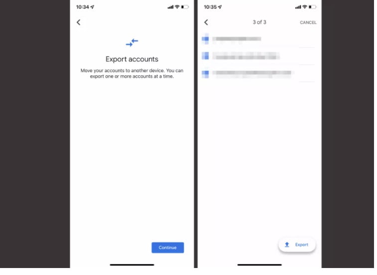 GOOGLE AUTHENTICATOR ILE DO RULAMA KODLAR ALMA visual data 3