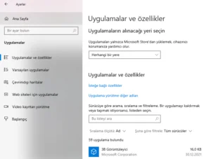 gereksiz windows program ve uygulamalari kaldirin 1 - Gereksiz Windows Program ve Uygulamaları Kaldırın