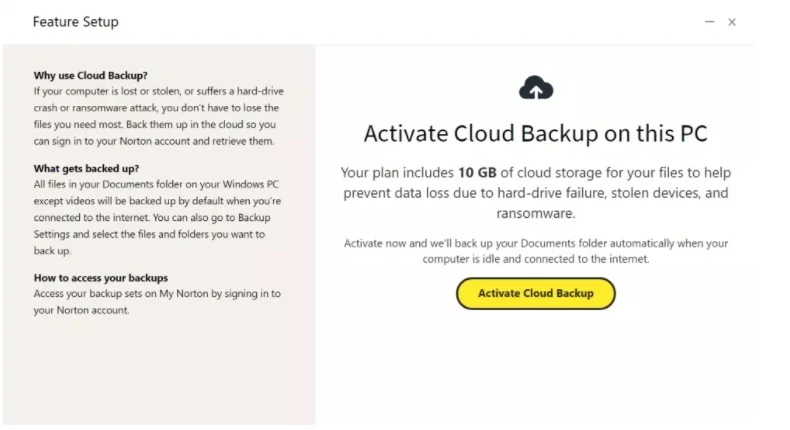 nortonresim2 - Norton Cloud Backup nasıl kullanılır?