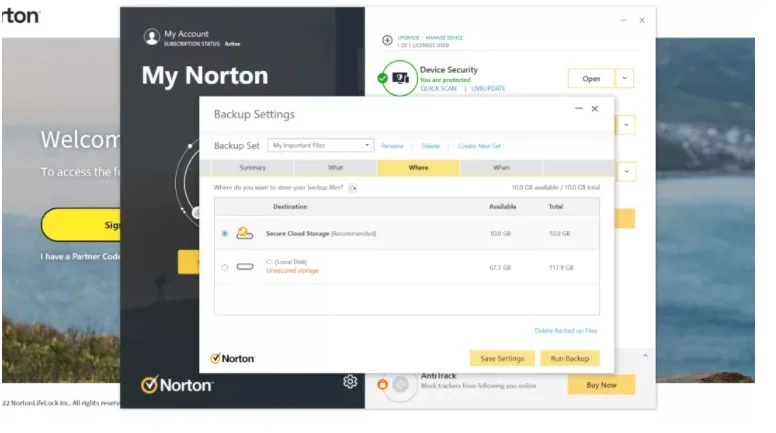 nortonresim8 - Norton Cloud Backup nasıl kullanılır?