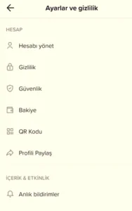 tiktok verilerini indirme 1 - Tiktok Verilerini İndirme