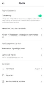 tiktok verilerini indirme 2 - Tiktok Verilerini İndirme
