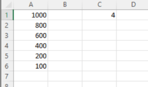 Microsoft Excel'de Sayılar Nasıl Bölünür