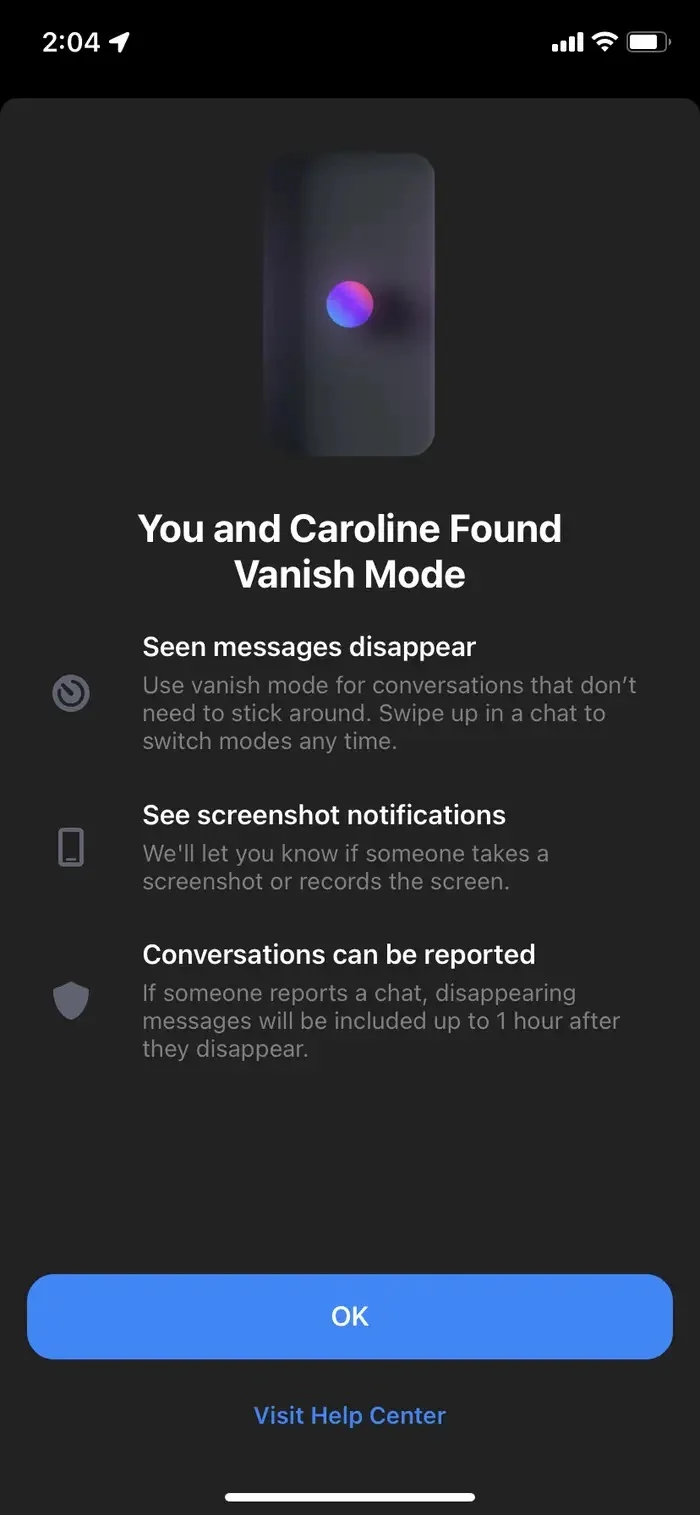 Messenger Vanish Mod Kullanımı