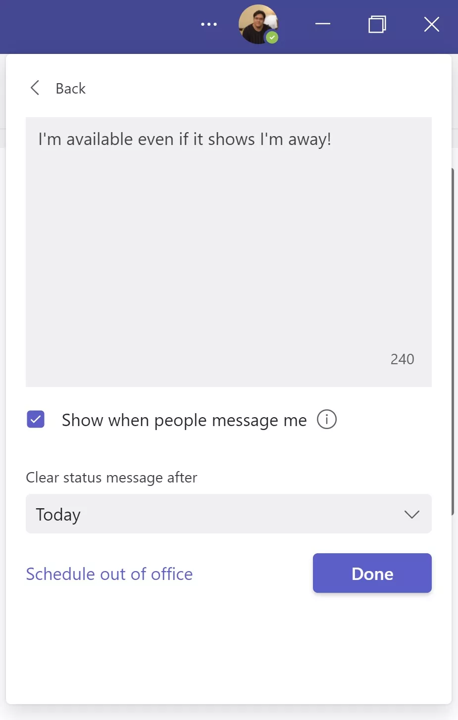 Microsoft Teams Durum Ayarları Nasıl Yapılır