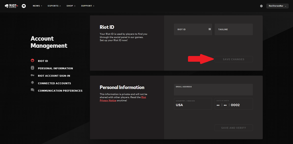 riotres3 - Riot Games Kullanıcı Adınızı Nasıl Değiştirirsiniz?