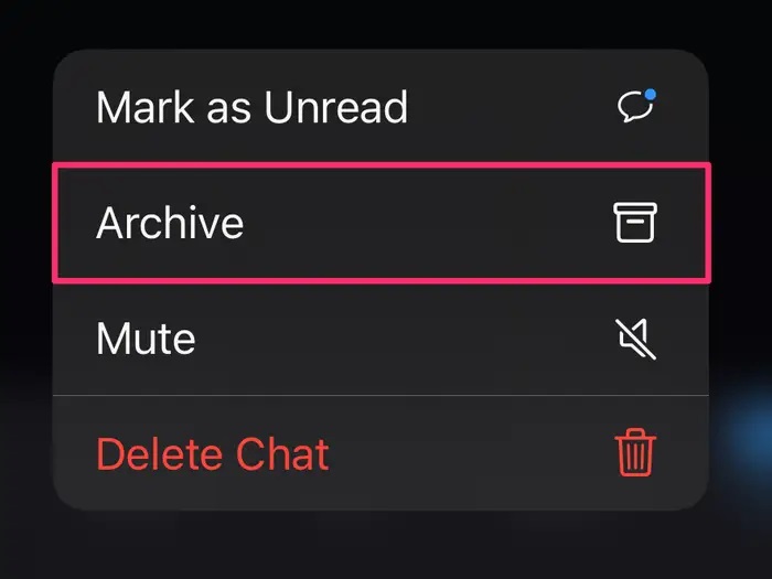 WhatsApp Mesajlarını Gizleme