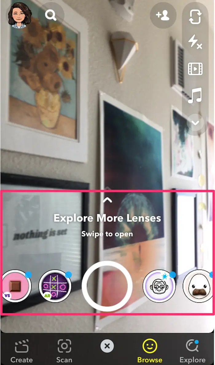Snapchatte Filtreleri ve Lensleri Kullanma 7