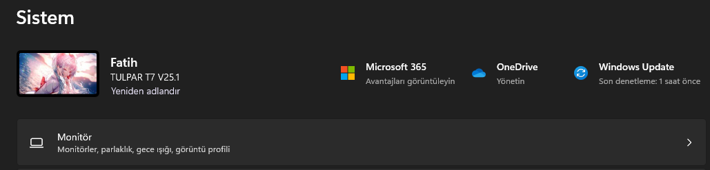 Adaptive Parlaklik Ayari - Windows 11 Adaptive Parlaklık Ayarı