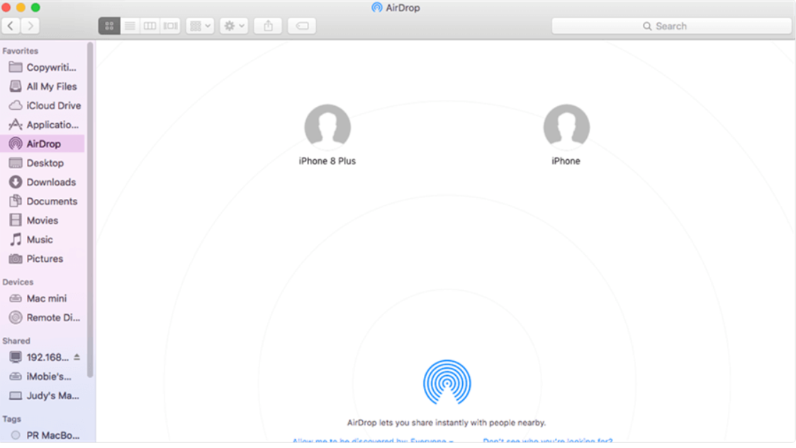 Fotoğrafları Mac'ten iPhone'a Aktarma