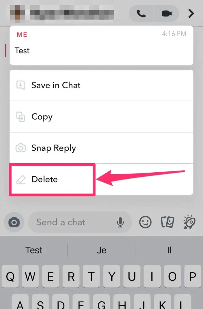 Snapchatte Gonderilen Mesaji Karsidaki Kisi Okumadan Silme 1 - Snapchat'te Gönderilen Mesajı Karşıdaki Kişi Okumadan Silme