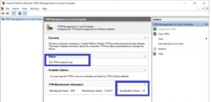 Valorant VAN9001 hatası çözümü için tpm kontrol edilmesi