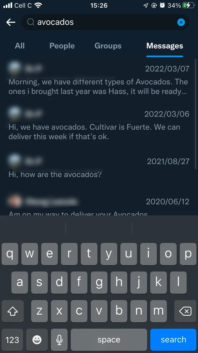 Twitter DM 'lerini Anahtar Kelimeler ile Arama twitter resim 2 - Twitter DM 'lerini Anahtar Kelimeler ile Arama