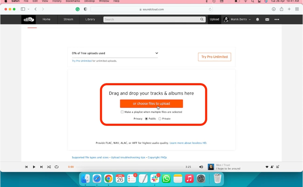 SoundCloud'a Müzik Nasıl Yüklenir?