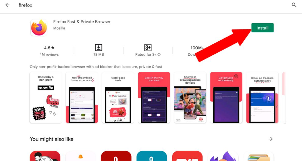 Chromebook'ta Firefox Nasıl Kurulur?