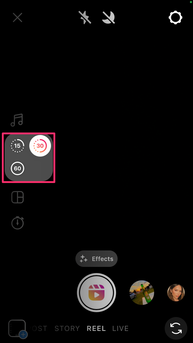 Instagram Reels Videolarının Uzunluğunu Ayarlama