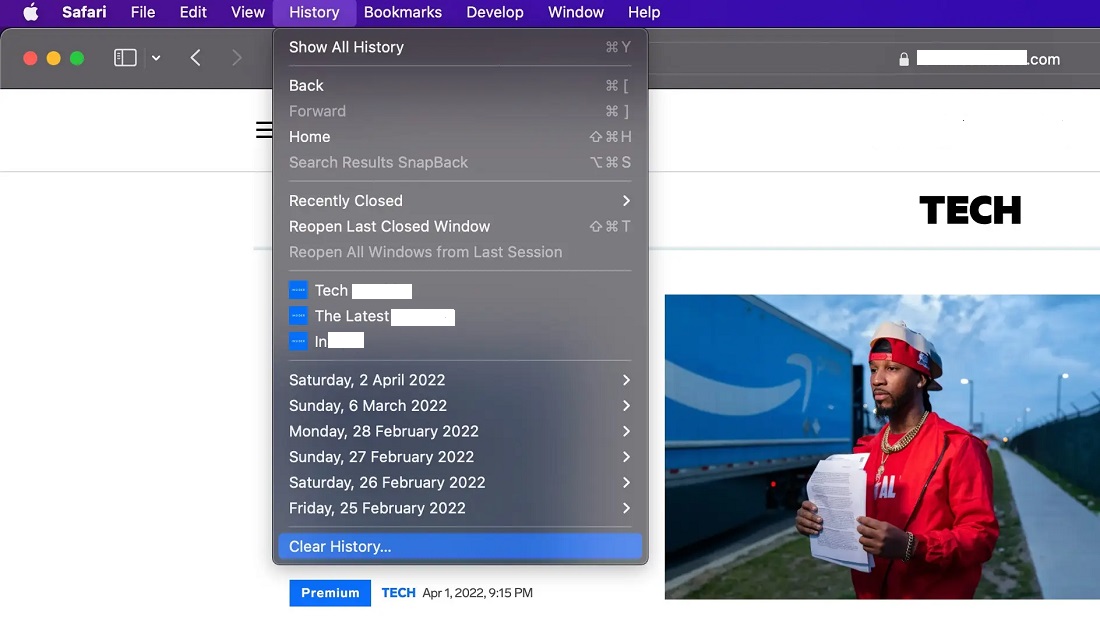 Mac iPhone veya iPadde Safari Onbellegini Temizleme 4 - Mac iPhone veya iPad'de Safari Önbelleğini Temizleme
