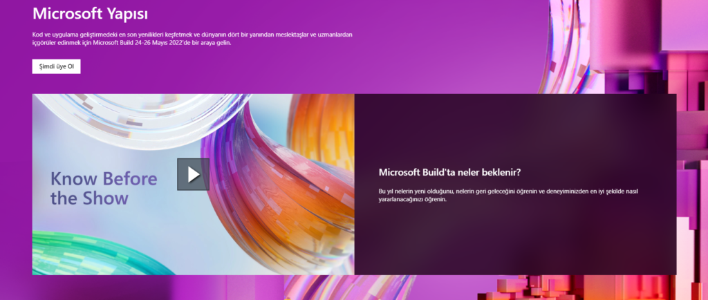 Microsoft Build 2022 1 - Microsoft Build 2022 hakkında bilmeniz gerekenler