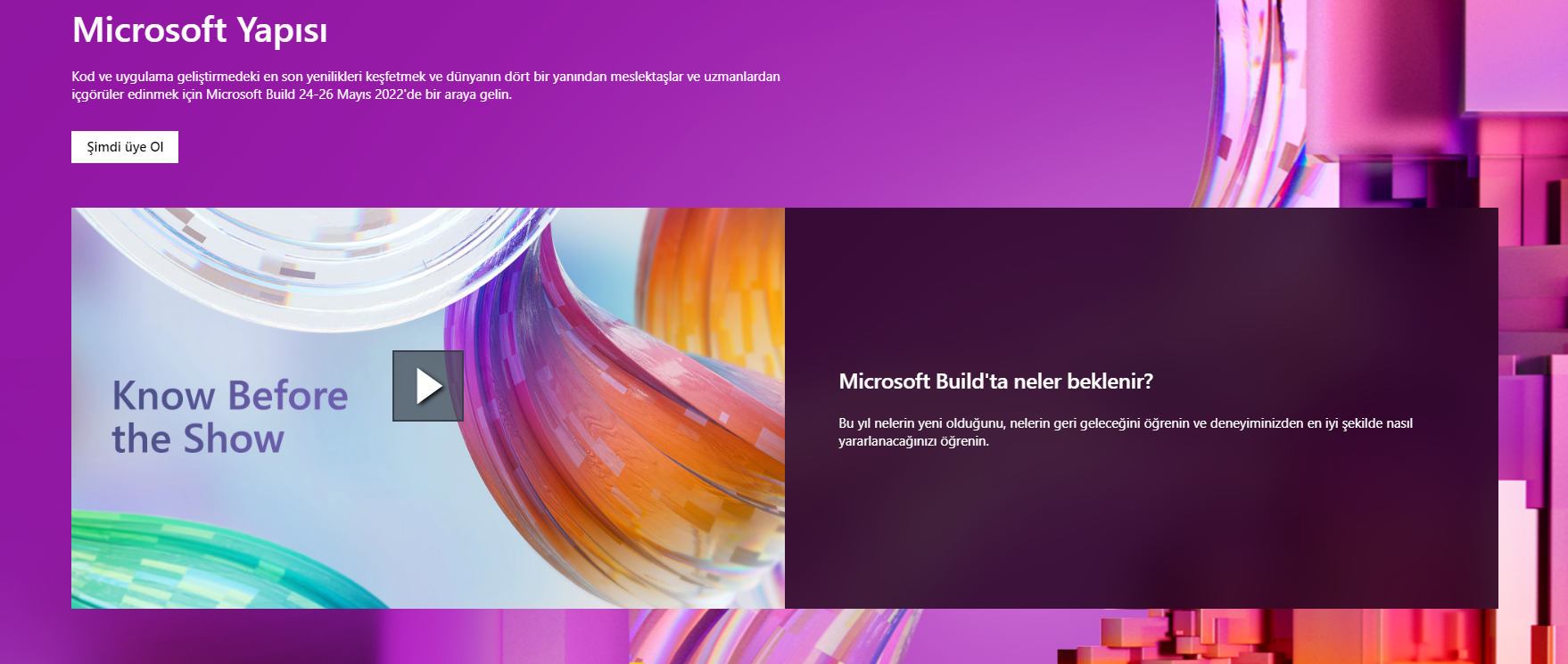 Microsoft Build 2022 1 - Microsoft Build 2022 hakkında bilmeniz gerekenler