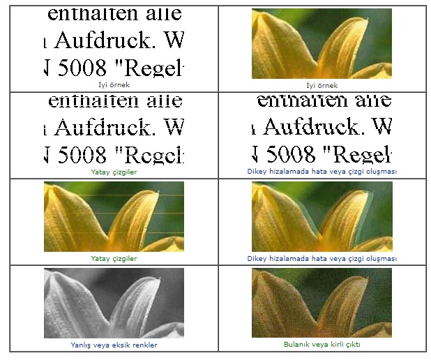 Epson EcoTank L3251 baskı kalite sorunu