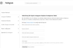 olen kisinin instagram hesabi nasil silinir 1 - Ölen Kişinin Instagram Hesabı Nasıl Silinir
