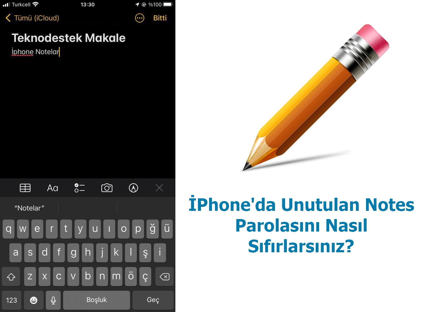 İPhone'da Unutulan Notes Parolasını Nasıl Sıfırlarsınız?